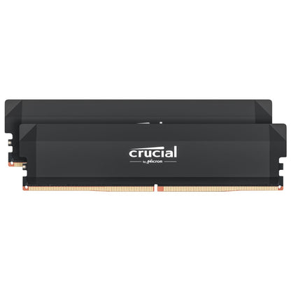 Crucial Pro DDR5 RAM 32GB Kit (2x16GB) 6000MHz CL36, Overclocking Edition, Intel XMP 3.0 / AMD EXPO, Computer Memory (PC) DDR5 32GB RAM - CP2K16G60C36U5B