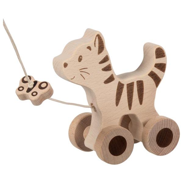 Pull-along animal cat