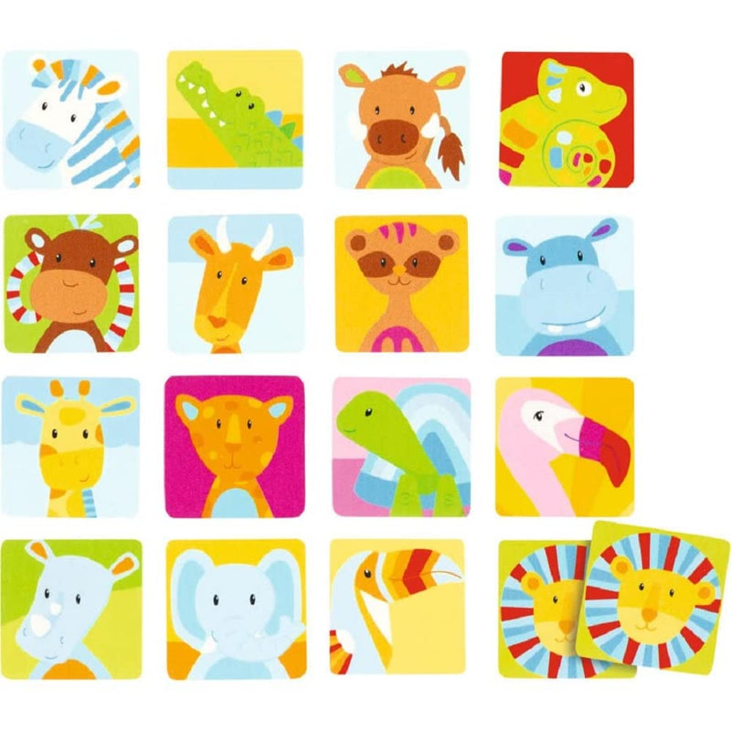 Goki Memo Safari, Multicolor, 5 x 5 cm (56645