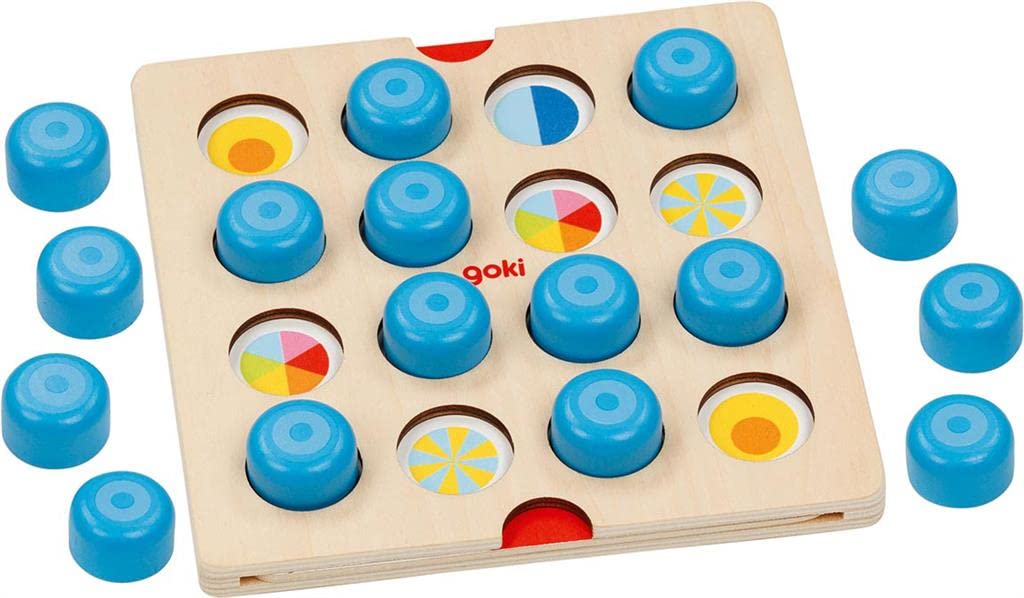 Goki Aplica Memo de Animales y símbolos, Multicolor, único (56787