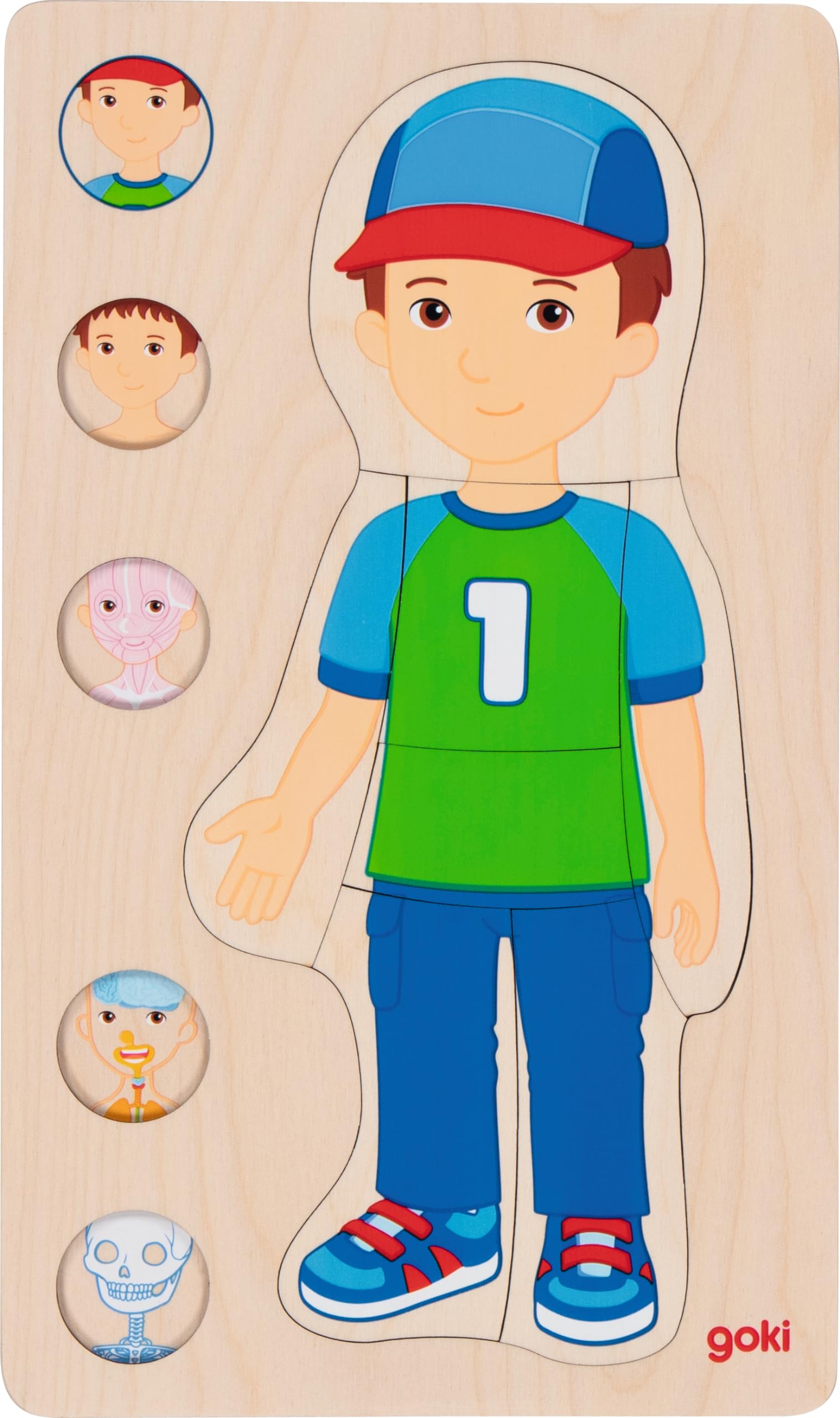 GOKI- Puzzles de Madera (57361