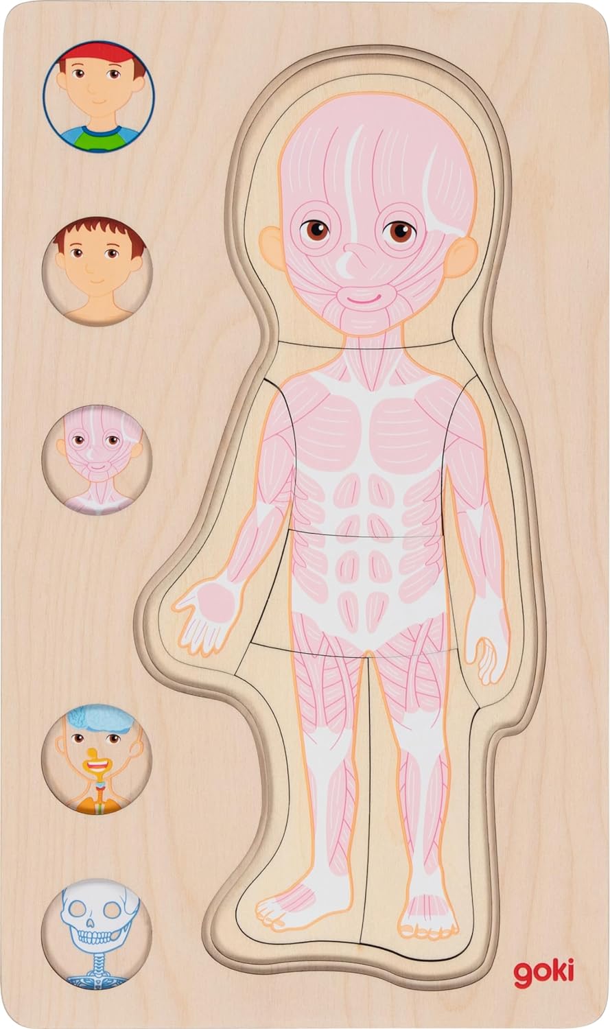 GOKI- Puzzles de Madera (57361