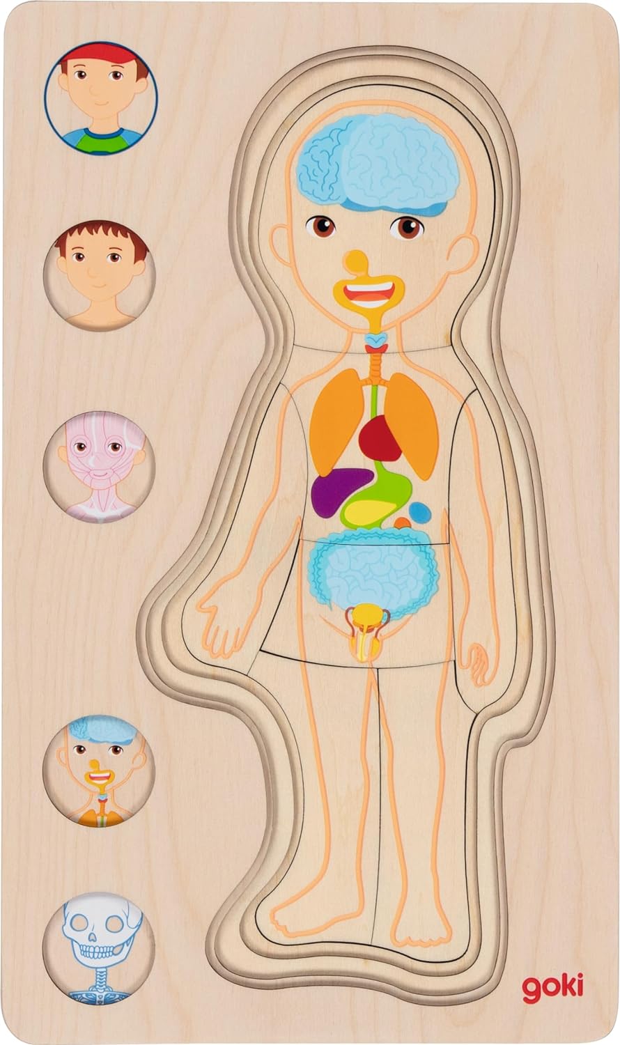 GOKI- Puzzles de Madera (57361