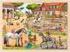 GOKI- Encaje la hípica Puzzles y Rompecabezas, Multicolor (57367