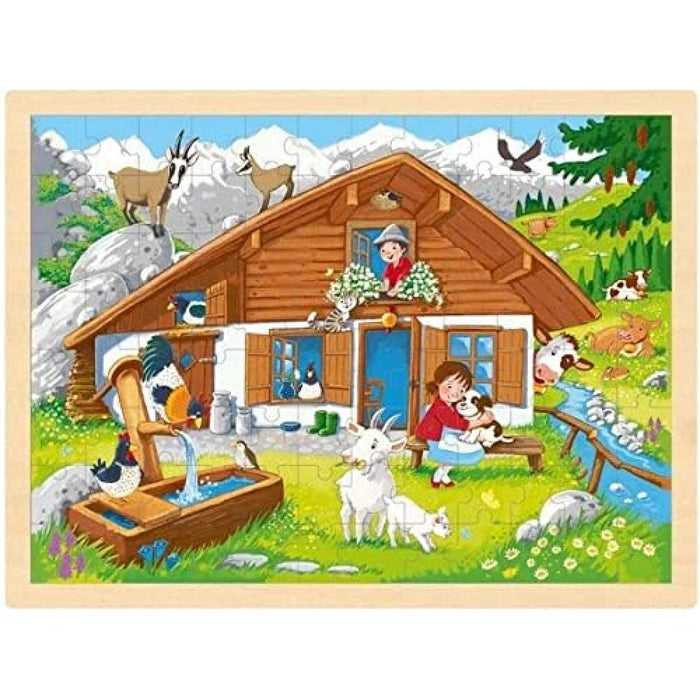 Goki - Puzzle auf der Alpe (GK-57381