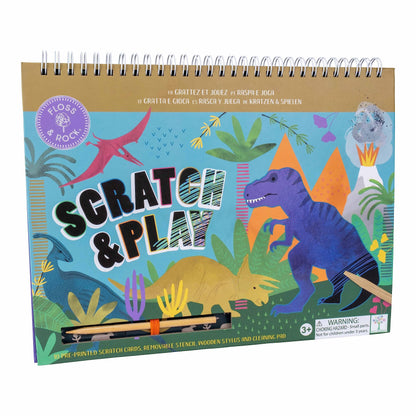 Floss & Rock Dino Scratch en Play Game Set