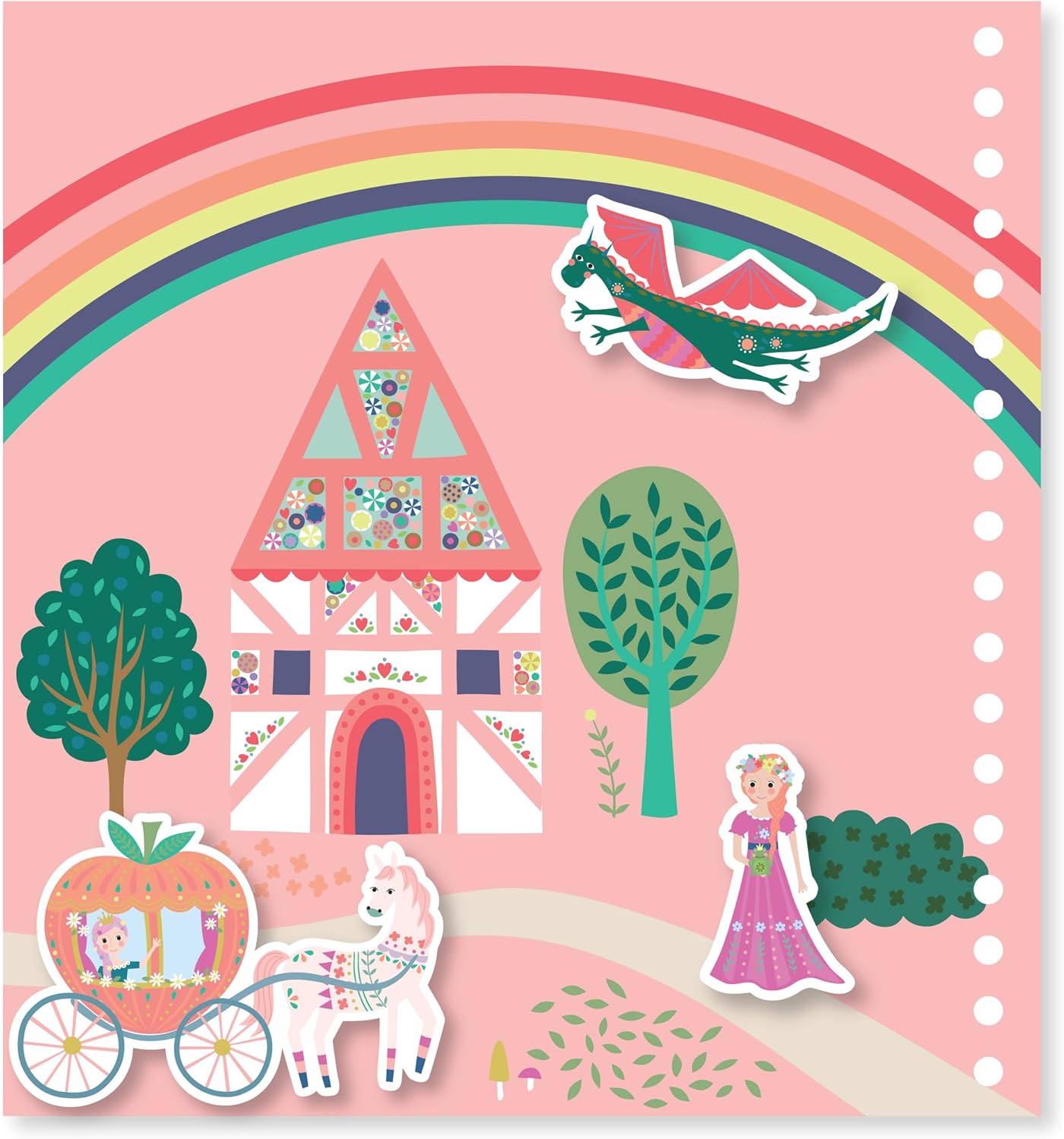 Floss and Rock Magic Multiplay, fiaba, lunghezza 25,4 cm, attività educative per bambini