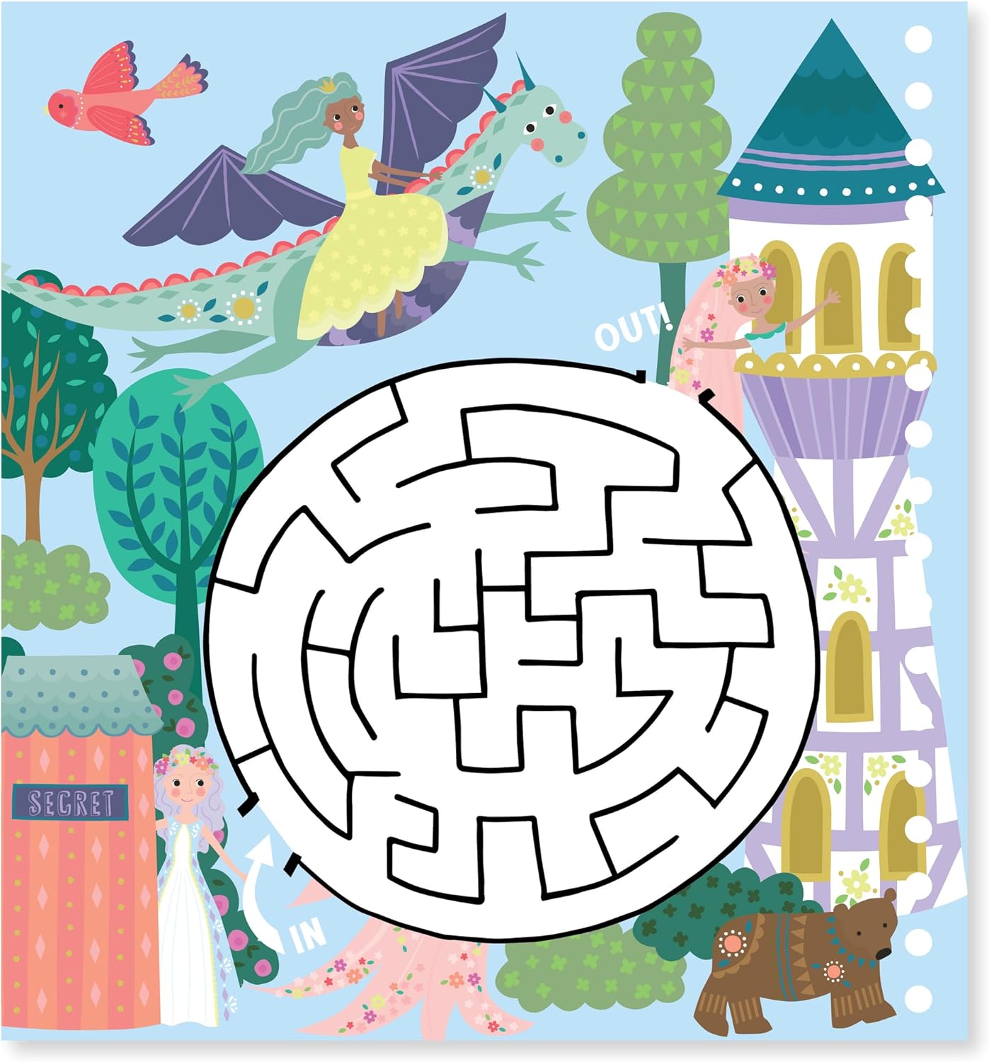 Floss and Rock Magic Multiplay, fiaba, lunghezza 25,4 cm, attività educative per bambini