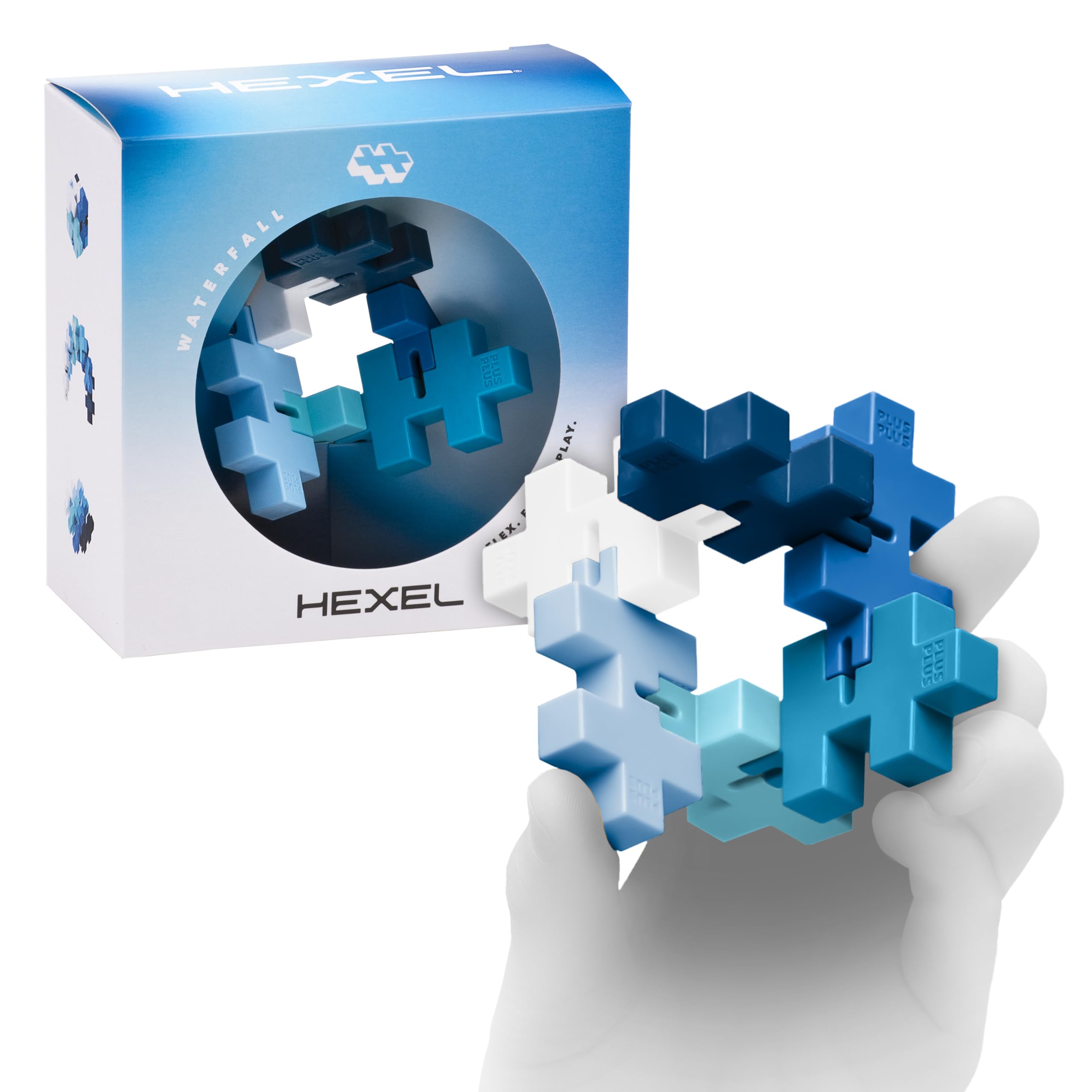 Plus-Plus - Hexel Waterfall (3486)
