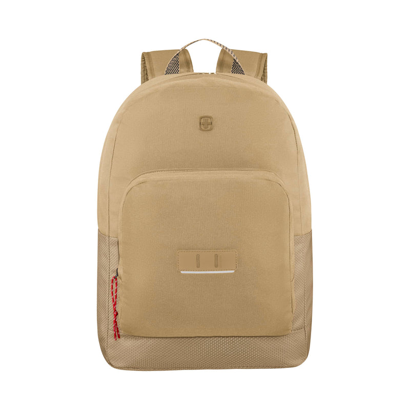 Wenger Crango 653180 Laptop Backpack, Notebook up to 16 Inches, Organiser, 27 Litres, Women, Men, Office, Business, Travel, University, Cream, Sustainable, cream