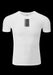Chapeau! Mens Mesh SS Base Layer Neck Stripe White Large