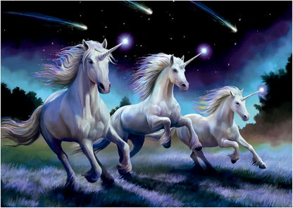 Educa - Puzzle 1000 Piezas | Unicornios Anne Stokes | Puzzle Adultos | Medidas: 68 x 48 cm | A Partir de 14 años (19919