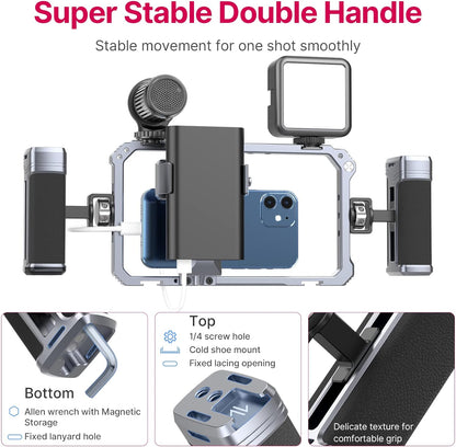 Ulanzi Smartphone Rig with Handles - Metal