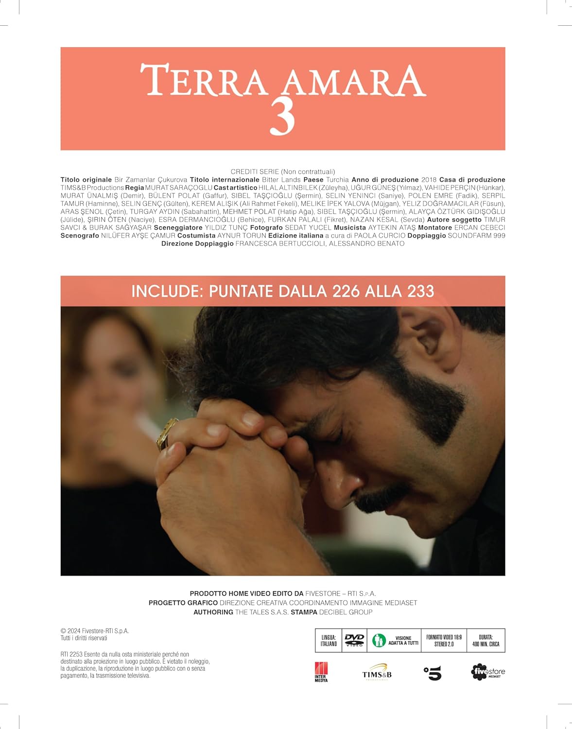 Terra Amara - Stagione 03 #04 (Eps 226-233) - (Italian Import)