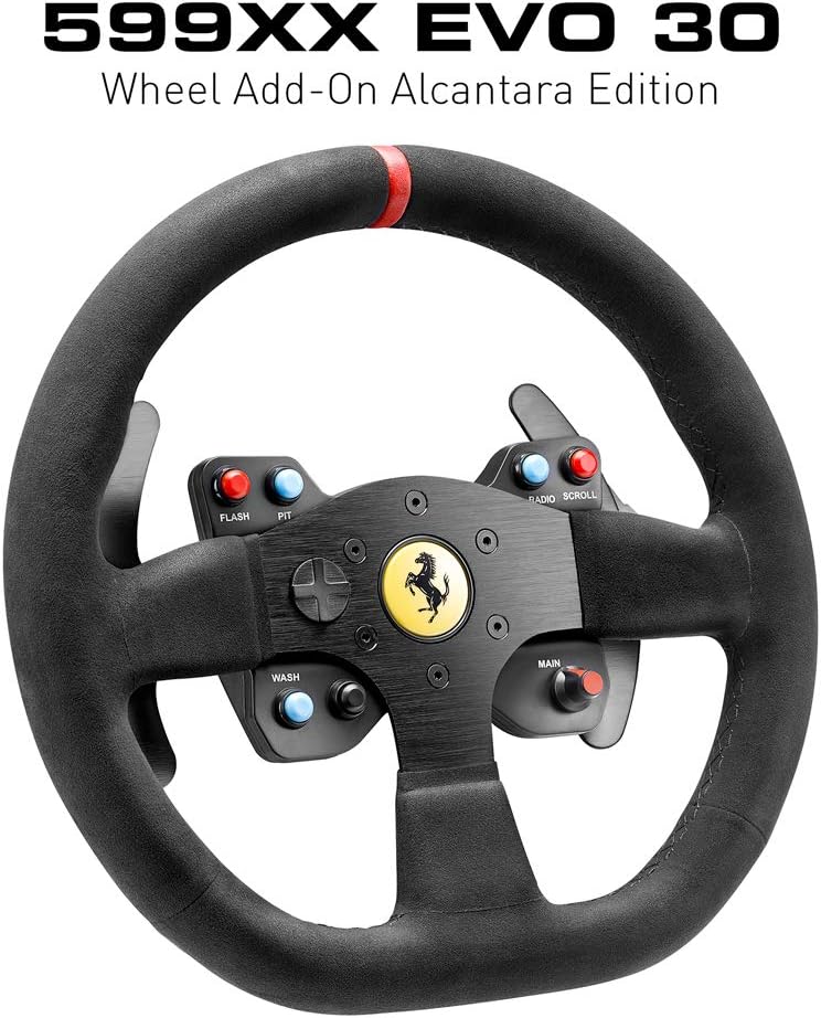 Thrustmaster Ferrari Alcantare Race Kit - 599XX Evo Edition and T.Racing headset (PS4 / PS3 / Xbox / PC