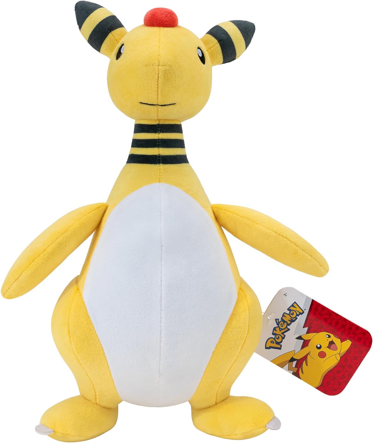 Pokémon Ampharos Plush - Peluche 12 Pulgadas - Detalles auténticos - Juguetes para niños