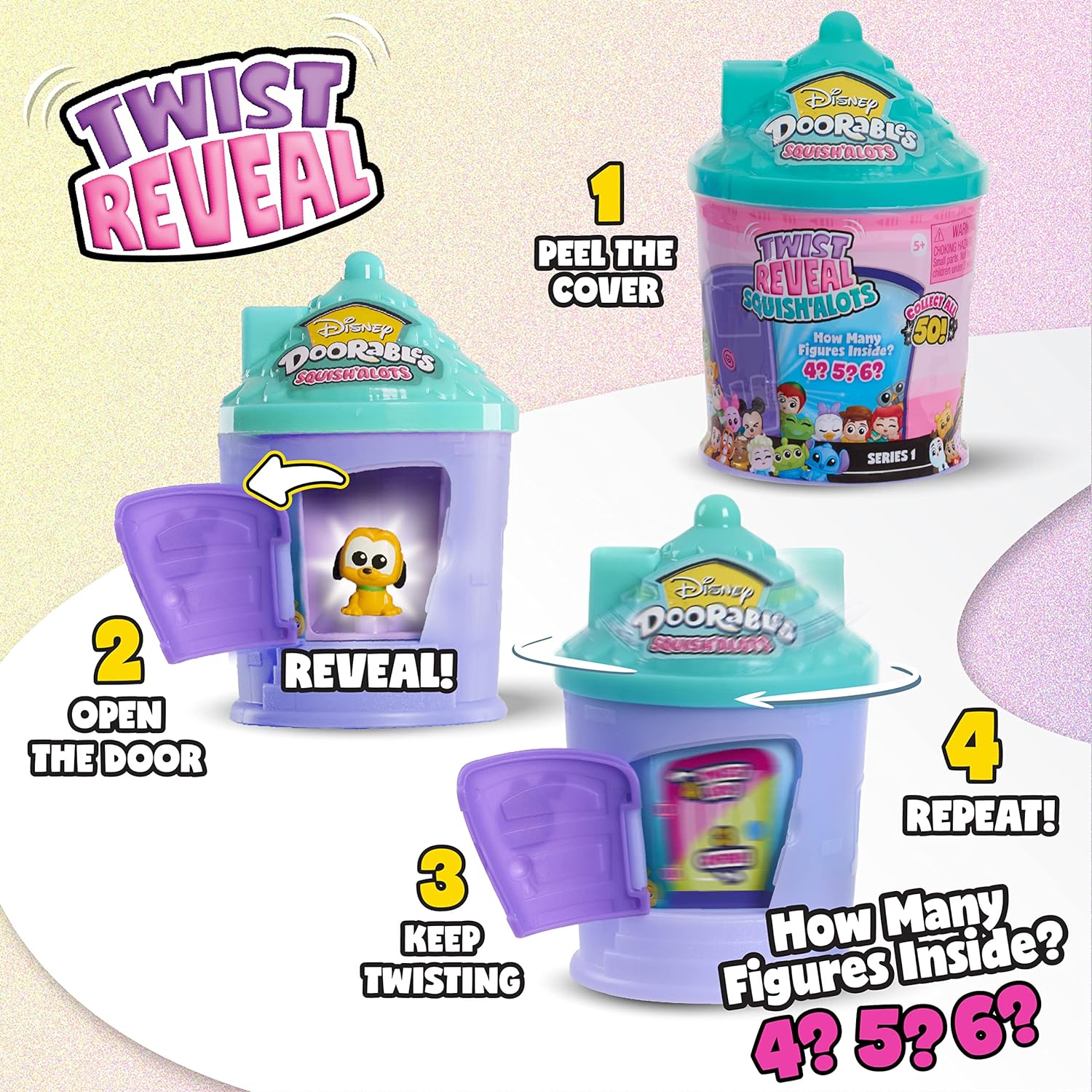 Disney Doorables Squish Alots Squishalots - Series 1
