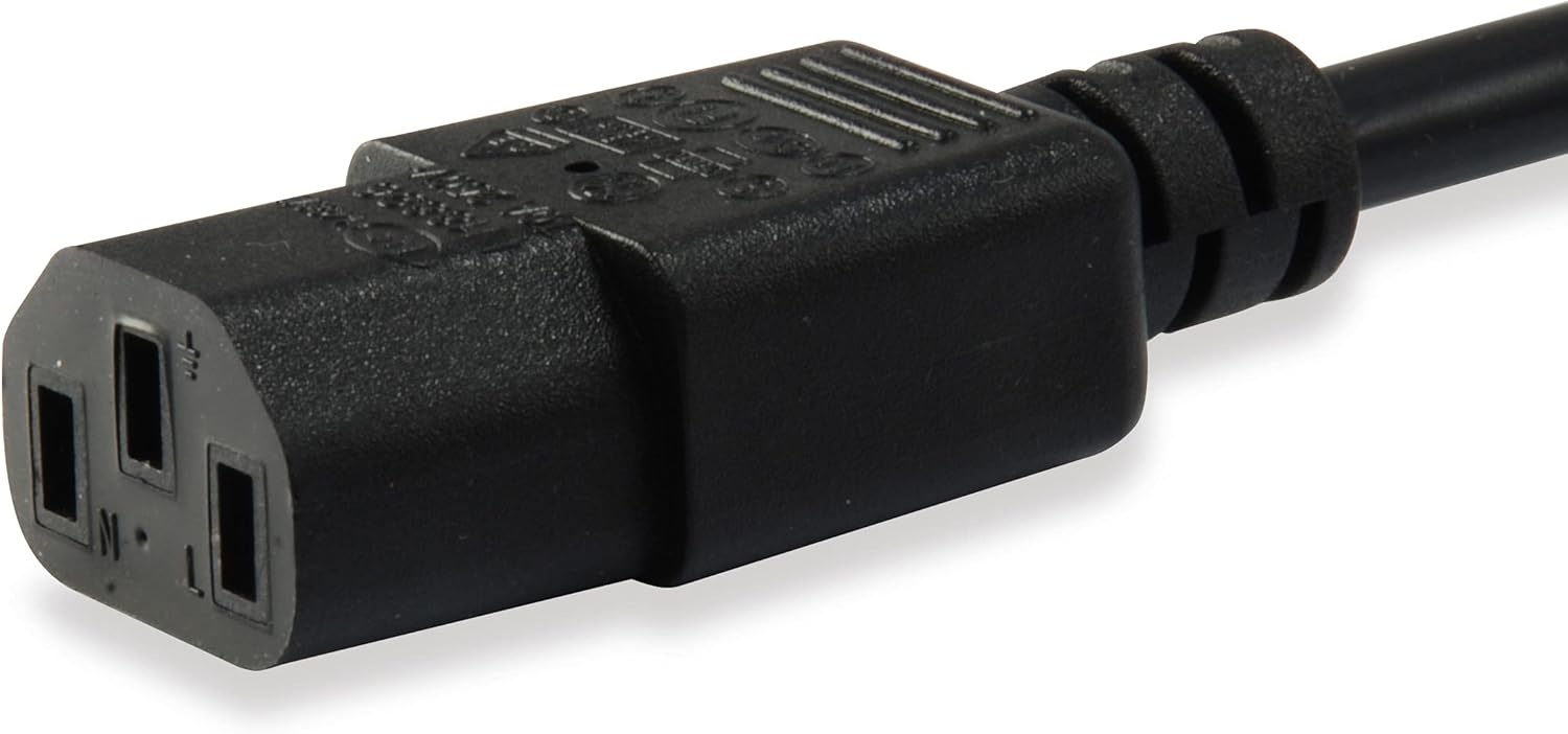 Equip Extension Cable C13 to IEC C14 Male/Female 3m Black