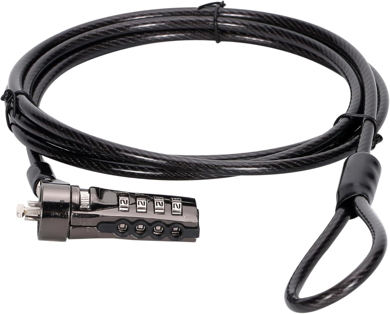 CONCEPTRONIC CUSTODIO01BS Laptop Combination Lock Standard Slot 6ft
