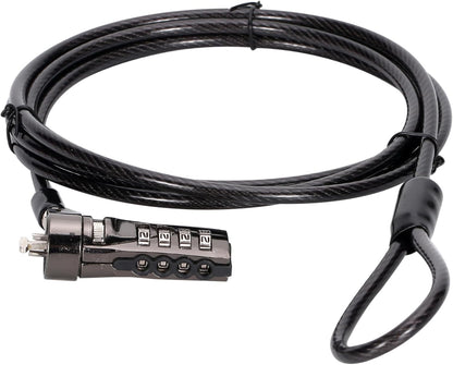 CONCEPTRONIC CUSTODIO01BS Laptop Combination Lock Standard Slot 6ft