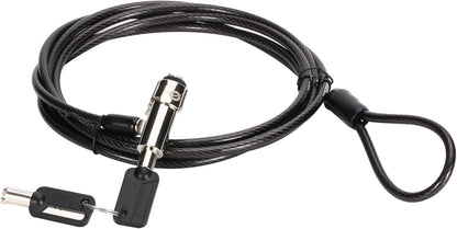 CONCEPTRONIC CUSTODIO02BN Laptop Lock with Key Nano Lock Slot 6ft