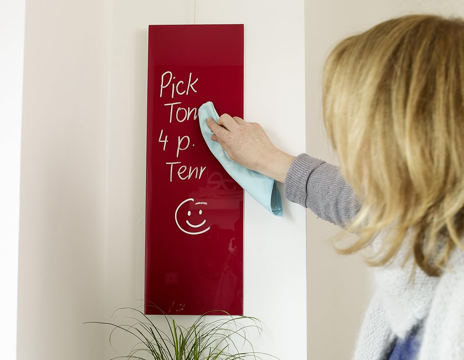 edding 90 glassboard marker - white - 1 glass pen - round nib 2-3 mm - washable window marker pen - for writing and marking on glass surfaces such as windows and glassboards - dry-wipeable