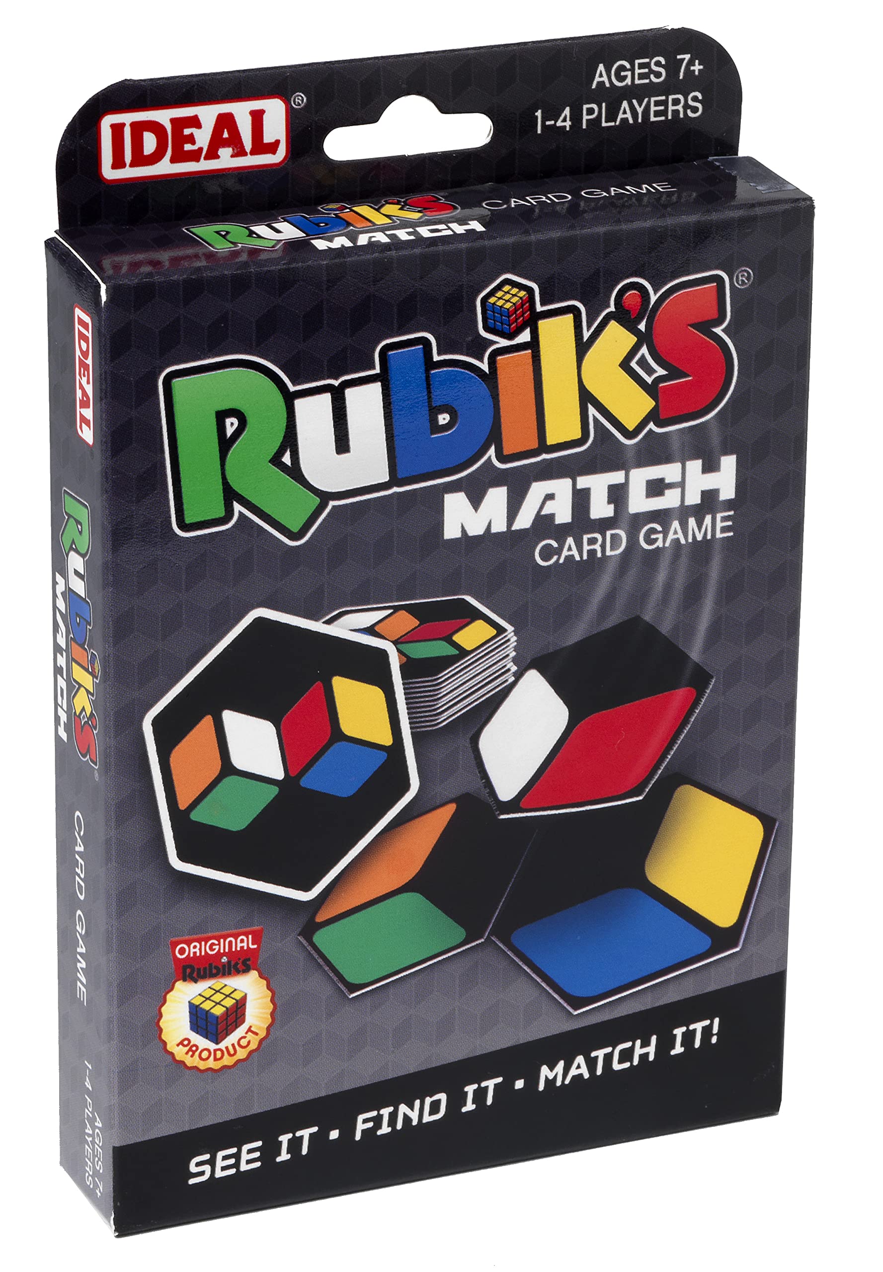 John Adams 10767 Rubik's Match Card Game, Multicolor