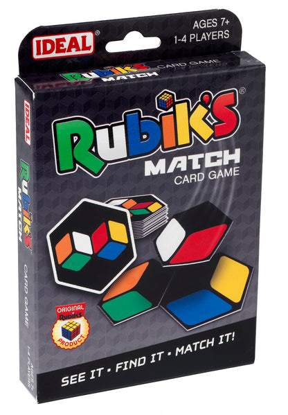 John Adams 10767 Rubik's Match Card Game, Multicolor