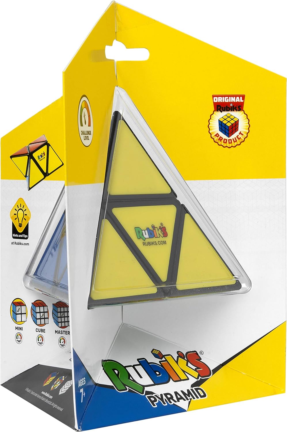 IDEAL | Rubik's Pyramid: Twist, Turn, Learn | Brainteaser Puzzles | Ages 8+