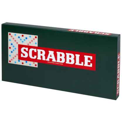 Ideal Scrabble Classic: a Reproduction of The Original 1950's Design with Wooden Tiles, Classic Games, For 2-4 Players, Ages 10+