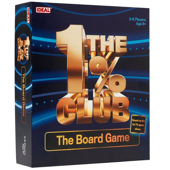 IDEAL | The 1% Club: The Board Game | Family Games | 3-6 Players | Ages 8+