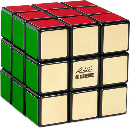 IDEAL | 50th Anniversary Special Edition Retro Rubik's Cube: The Original 3x3 Colour-Matching Puzzle | Brainteaser Puzzles | Fidget Toys | Ages 8+