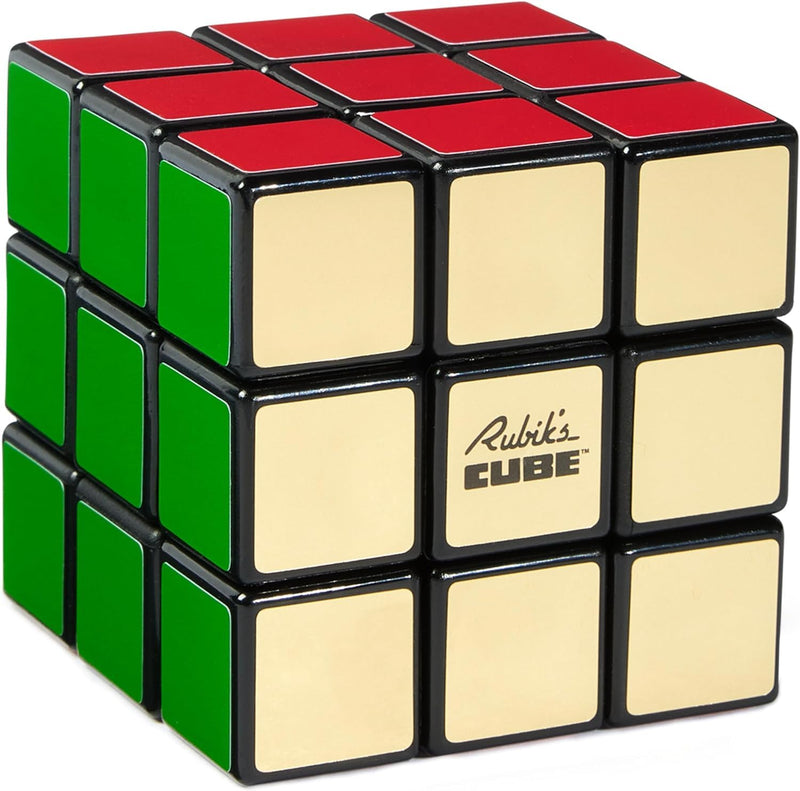 IDEAL | 50th Anniversary Special Edition Retro Rubik's Cube: The Original 3x3 Colour-Matching Puzzle | Brainteaser Puzzles | Fidget Toys | Ages 8+