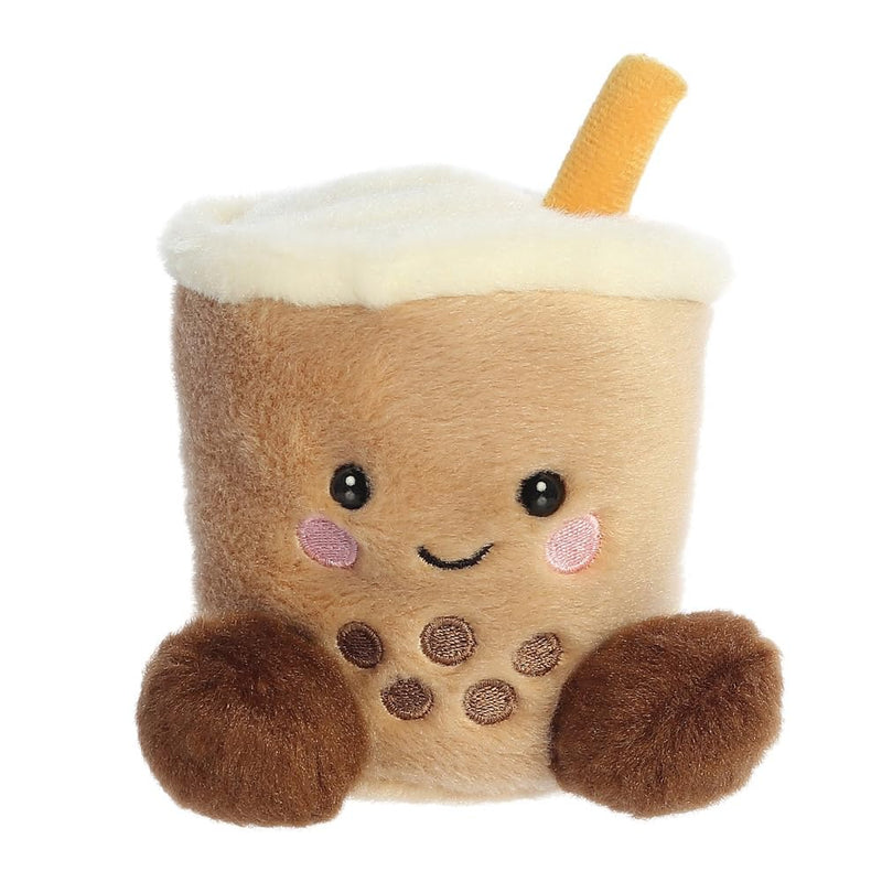 Aurora, 33687 Palm Pals Boba Bubbletea, Peluche, marrón, 13cm