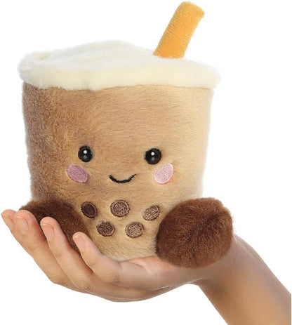 Aurora, 33687 Palm Pals Boba Bubbletea, Peluche, marrón, 13cm