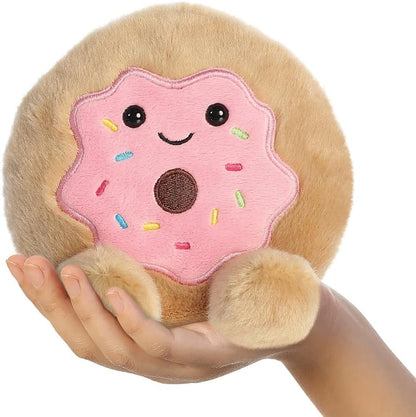 Aurora, 33759, Palm Pals Claire Donut,5In, Soft Toy, Brown & Pink
