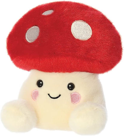 Aurora, 33767, Palm Pals Amanita Mushroom, 5In, Soft Toy, Red & Beige