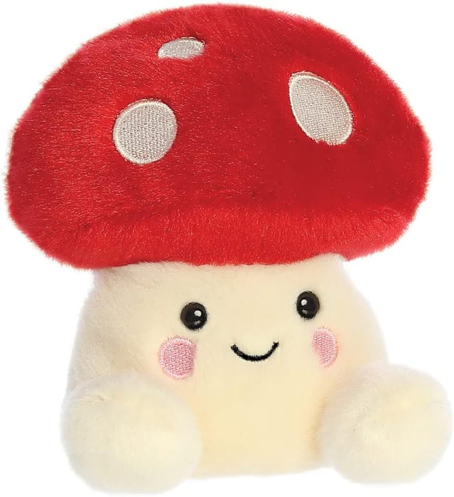 Aurora, 33767, Palm Pals Amanita Mushroom, 5In, Soft Toy, Red & Beige
