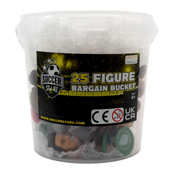 SoccerStarz - NEW 25 Piece Standard Football Figure Bargain Bucket V2 (25 Standard)