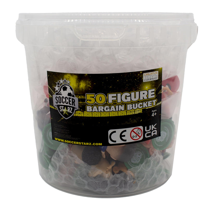 SoccerStarz - Nuevo 50 Piezas estándar Figura de fútbol Bargain Bucket V2 (50 estándar