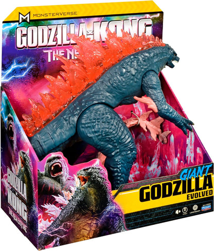 Godzilla x Kong: The New Empire, 11-Inch Giant Godzilla Action Figure Toy, Iconic Collectable Movie Character, Limited Edition Packaging Inspired by Hollow Earth Landscape, Suitable for Ages 4 Years+