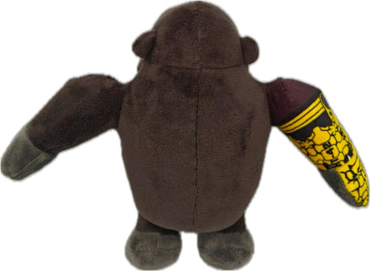 MonsterVerse Godzilla x Kong: The New Empire, 6-Inch Kong Plush Soft Toy, Made for Durability, 1 of 4 Collectable Characters, Suitable for Ages 4+