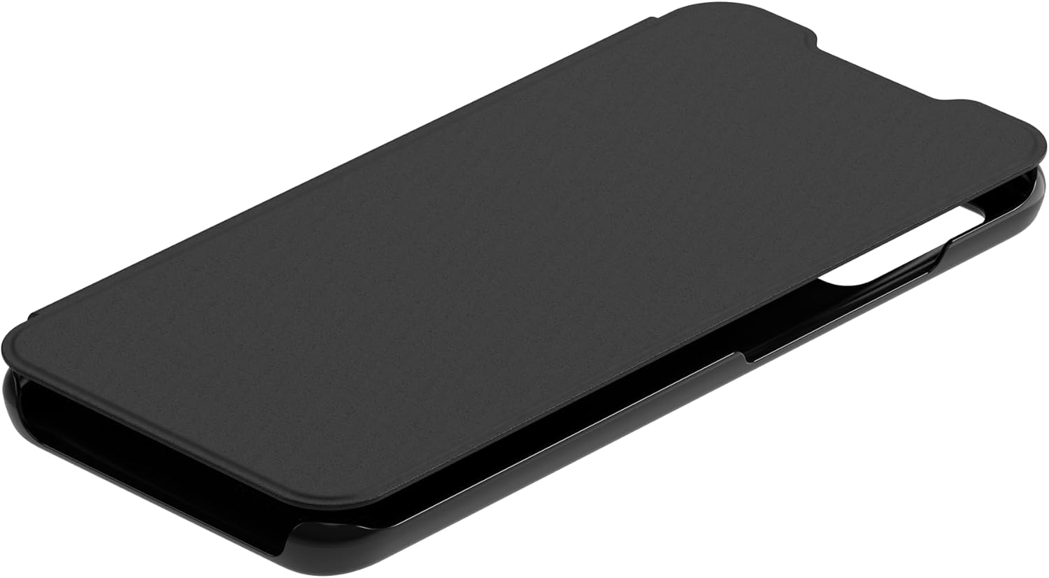 Samsung Wallet Flip Case con copertina apribile per Galaxy A55 5G, Nero
