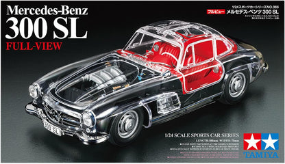 TAMIYA 24366 1:24 MB 300 SL Full-View Model Building Kit, Plastic Kit, Hobby, Crafts, Gluing, Model Kit, Model, Plastic Model Making