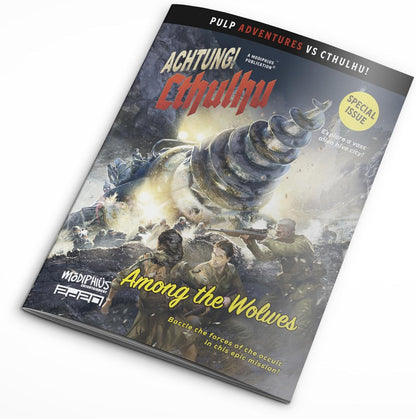 Modiphius Entertainment: Achtung! Cthulhu: Starter Set - RPG Boxed Set w/ 2 Books, Maps, Dice & Character Sheets, 2d20 System, Pulp Horror Roleplaying
