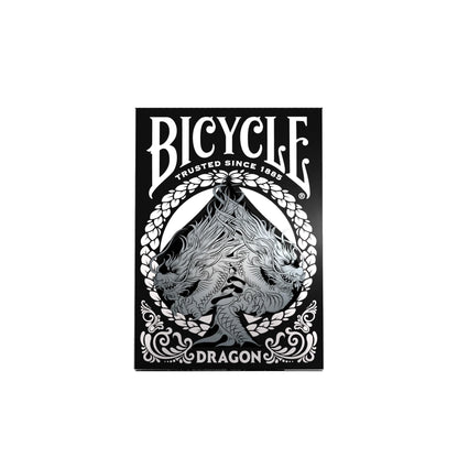Bicycle Black Dragon Playing Cards - 1 Deck, Air Cushion Finish, Professional, Superb Handling & Durability, Great Gift For Card Collectors