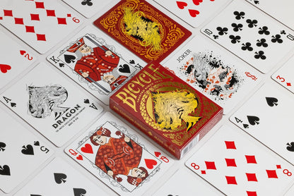 Bicycle Red Dragon Drago Gioco, Colore Giallo, 10043191