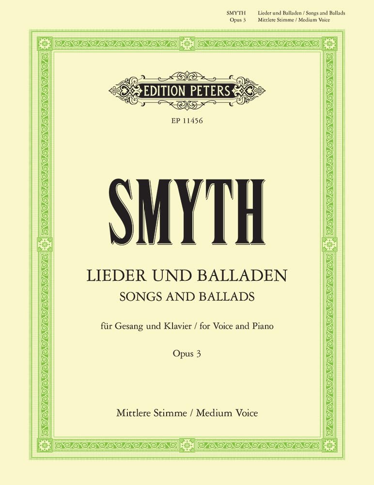 Lieder Und Balladen Opus 3