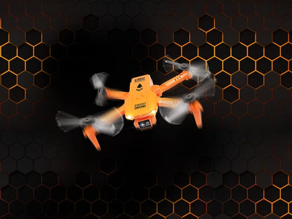 Revell Control 23810 Remote Control Quadcopter "Pocket Drone" With Precise 2.4 GHz Control, Folding, Carried In Transmitter, Altitude Sensor, Flip, One Push Take Off/Land, 720K Camera, 11cm in length
