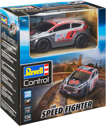 Revell GmbH 24471 Rallye 27 MHz-afstandsbediening RC Car Speed Fighter, kleurrijk